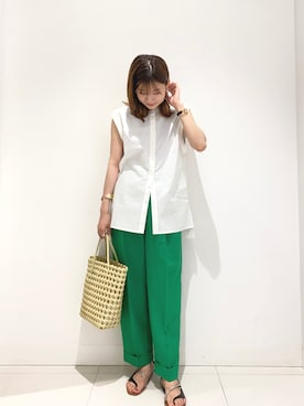 yamakanaさん（レディース・164cm）の夏コーディネート