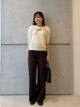 「RODE SKO（ロデスコ）のアイテム（シューズ）」を使った、yamakanaさん（レディース・163cm）の秋コーディネート