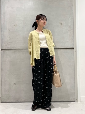 「RODE SKO（ロデスコ）のアイテム」を使った、yamakanaさん（レディース・163cm）の春コーディネート