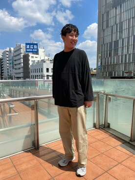 たかはしさとしさん（メンズ・179cm）の夏コーディネート