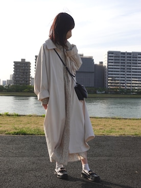「LEPSIM（レプシィム）のアイテム（その他アウター）」を使った、Milky2525さん（レディース・158cm）の春コーディネート