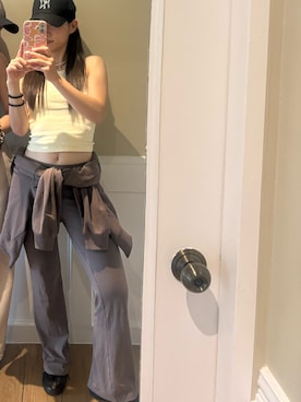 「H&M（エイチ・アンド・エム）のアイテム（パンツ）」を使った、sさん（レディース・160cm）の夏コーディネート