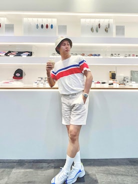 alittlesunさん（メンズ・168cm）の夏コーディネート