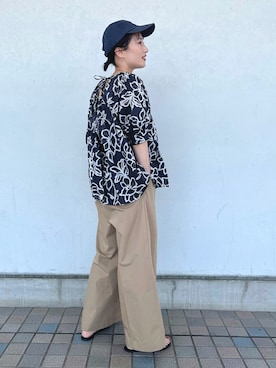 「Te chichi（テチチ）のアイテム」を使った、fujiさん（骨格ストレート・レディース・162cm）の春コーディネート