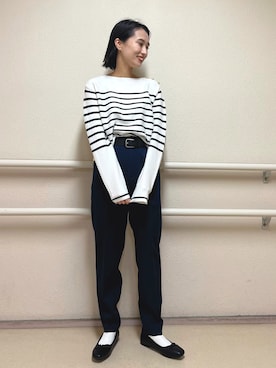 「Te chichi TERRASSE（テチチテラス）のアイテム」を使った、fujiさん（骨格ストレート・レディース・162cm）の冬コーディネート