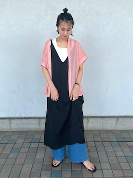 fujiさん（レディース・162cm）の夏コーディネート