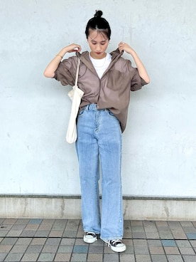 「Te chichi（テチチ）のアイテム」を使った、fujiさん（骨格ストレート・レディース・162cm）の夏コーディネート