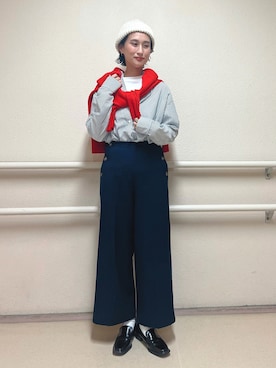 fujiさん（レディース・162cm）の秋コーディネート