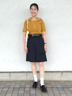 「Te chichi（テチチ）のアイテム（その他）」を使った、fujiさん（レディース・162cm）の夏コーディネート