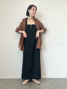 「162cm」｜「アイテム（その他）」を使った、fujiさん（レディース・162cm）の夏コーディネート