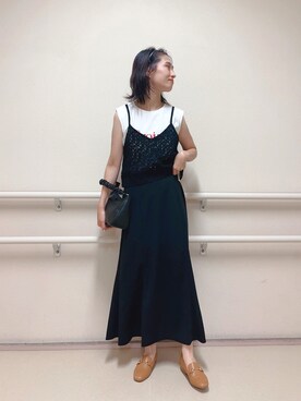 fujiさん（レディース・162cm）の夏コーディネート