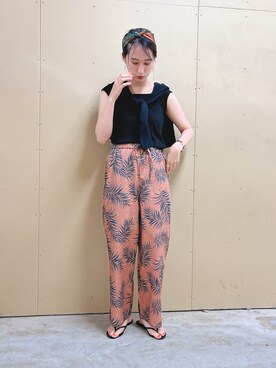 fujiさん(レディース・162cm)の夏コーディネート