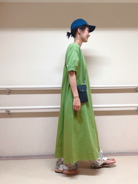 fujiさん（レディース・162cm）の夏コーディネート