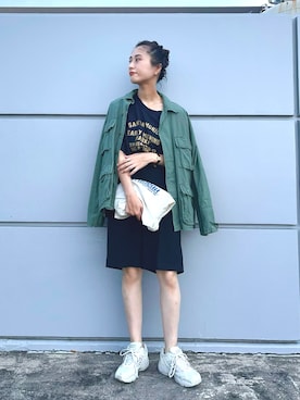 fujiさん（レディース・162cm）の秋コーディネート