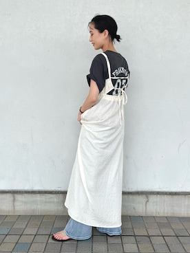「Te chichi（テチチ）のアイテム」を使った、fujiさん（骨格ストレート・レディース・162cm）の夏コーディネート
