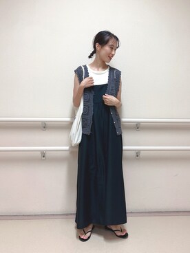 fujiさん（レディース・162cm）の夏コーディネート