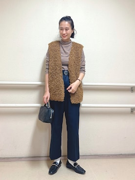 fujiさん（レディース・162cm）の秋コーディネート