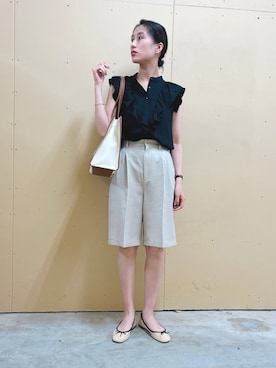 fujiさん（レディース・162cm）の夏コーディネート