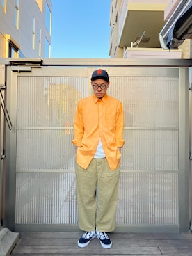 「スリッポン」｜KOHさん（メンズ・174cm）の秋コーディネート