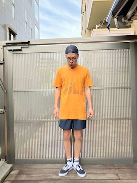 「アイテム（その他パンツ）」を使った、KOHさん（メンズ・174cm）の夏コーディネート