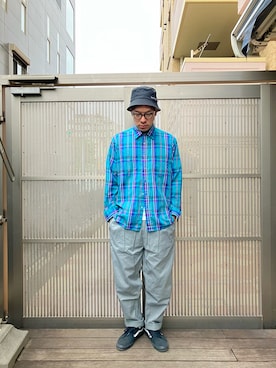 「VANS(バンズ)のアイテム(スニーカー)」を使った、KOHさん(メンズ・174cm)の秋コーディネート