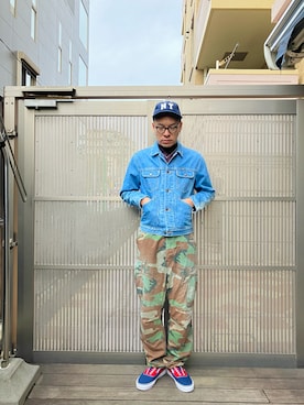 「スリッポン」｜KOHさん（メンズ・174cm）の秋コーディネート