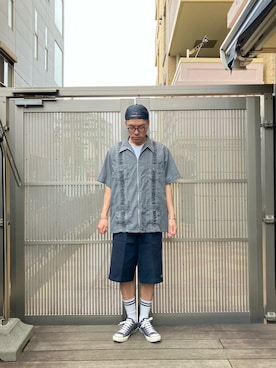 KOHさん(メンズ・174cm)の夏コーディネート