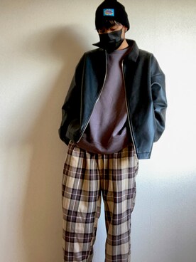 Kさん（メンズ・170cm）の秋コーディネート
