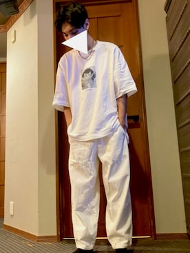 「MYne（マイン）のアイテム（アクセサリー）」を使った、Kさん（メンズ・170cm）の秋コーディネート