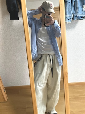 「Deviluse（Deviluse）のアイテム（キャップ）」を使った、Kさん（メンズ・170cm）の夏コーディネート