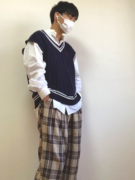 Kさん（メンズ・170cm）の秋コーディネート