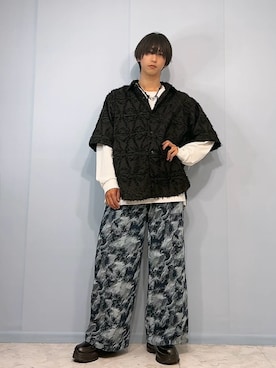 「ALL RUNS（オールランズ）のアイテム」を使った、達矢さん（メンズ・175cm）の春コーディネート