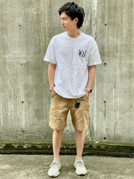 「WAX(ワックス)のアイテム」を使った、M T Iさん(メンズ・173cm)の夏コーディネート