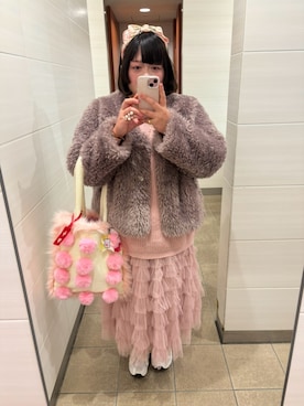 「アイテム（その他アウター）」を使った、しさん（レディース・167cm）の秋コーディネート