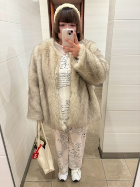 「アイテム（その他アウター）」を使った、しさん（レディース・167cm）の秋コーディネート