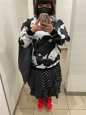 「ankoROCK（アンコロック）のアイテム」を使った、しさん（レディース・167cm）の冬コーディネート