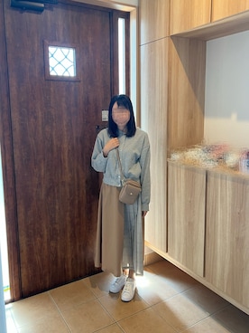 「Legato Largo（レガートラルゴ）のアイテム」を使った、@buru1113さん（レディース・159cm）の春コーディネート