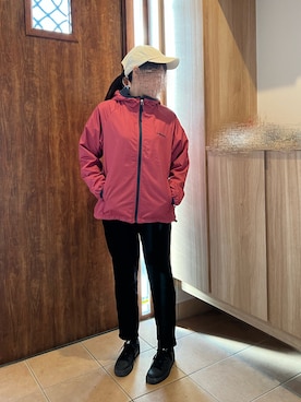 「HEAD（ヘッド）のアイテム（ジャケット/アウター）」を使った、@buru1113さん（レディース・159cm）の冬コーディネート
