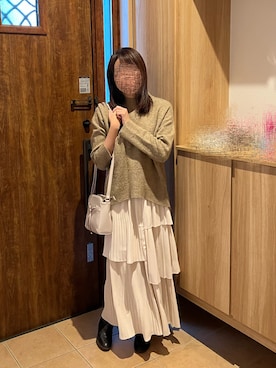 「any SiS（エニィスィス）のアイテム」を使った、@buru1113さん（レディース・159cm）の冬コーディネート