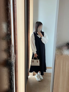 「MICHAEL KORS（マイケルコース）のアイテム（バッグ）」を使った、@buru1113さん（レディース・158cm）の春コーディネート