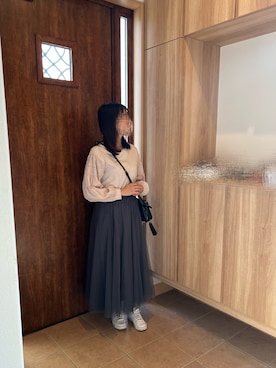 「Yves Saint Laurent（イヴサンローラン）のアイテム（バッグ）」を使った、@buru1113さん（レディース・159cm）の秋コーディネート