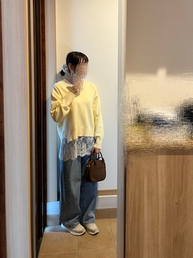 「ORiental TRaffic（オリエンタルトラフィック）のアイテム」を使った、@buru1113さん（レディース・158cm）の春コーディネート