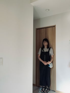 「アイテム（ジャンパースカート）」を使った、@buru1113さん（レディース・158cm）の秋コーディネート