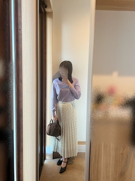 「a.v.v（アーヴェヴェ）のアイテム」を使った、@buru1113さん（レディース・158cm）の春コーディネート