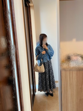 「natural couture（ナチュラルクチュール）のアイテム」を使った、@buru1113さん（レディース・158cm）の春コーディネート