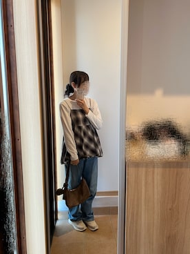 「ORiental TRaffic（オリエンタルトラフィック）のアイテム」を使った、@buru1113さん（レディース・158cm）の春コーディネート