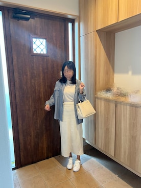 「SHOO・LA・RUE（シューラルー）のアイテム（ハンドバッグ）」を使った、@buru1113さん（レディース・159cm）の秋コーディネート