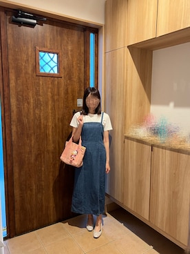 「Honeys（ハニーズ）のアイテム（ワンピース/ドレス）」を使った、@buru1113さん（レディース・159cm）の夏コーディネート