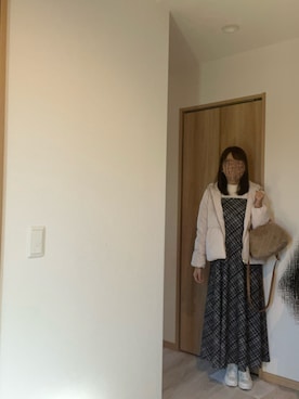 「grove（グローブ）のアイテム」を使った、@buru1113さん（レディース・158cm）の冬コーディネート