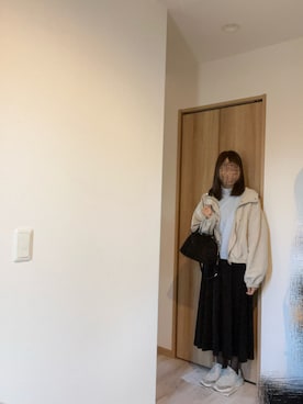 「アイテム（マウンテンパーカー）」を使った、@buru1113さん（レディース・158cm）の冬コーディネート